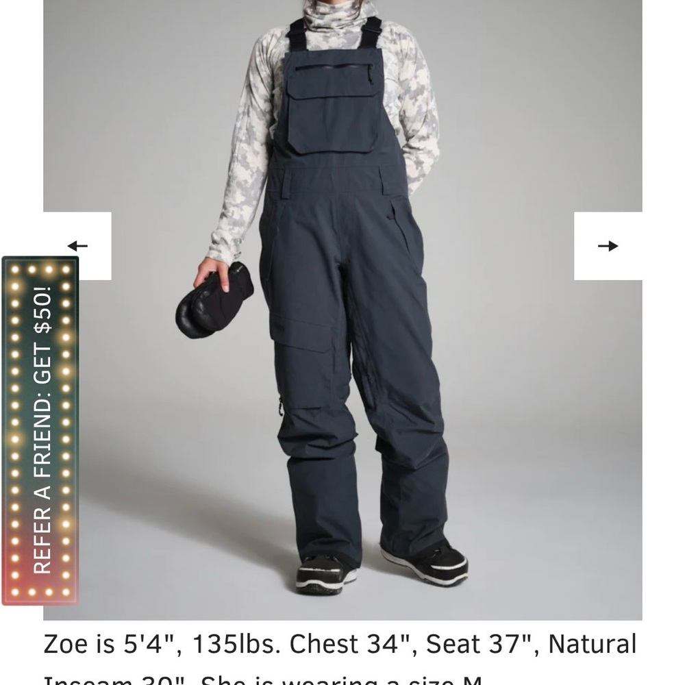 Tree Gear Astoria Bibs size M